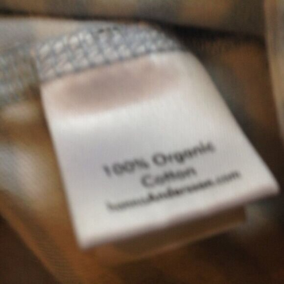 Hanna Andersson Striped Footed Sleeper 100% Organic Cotton 3-6 Months - Picture 3 of 5